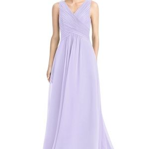 Azazie Flora unaltered bridesmaids dress